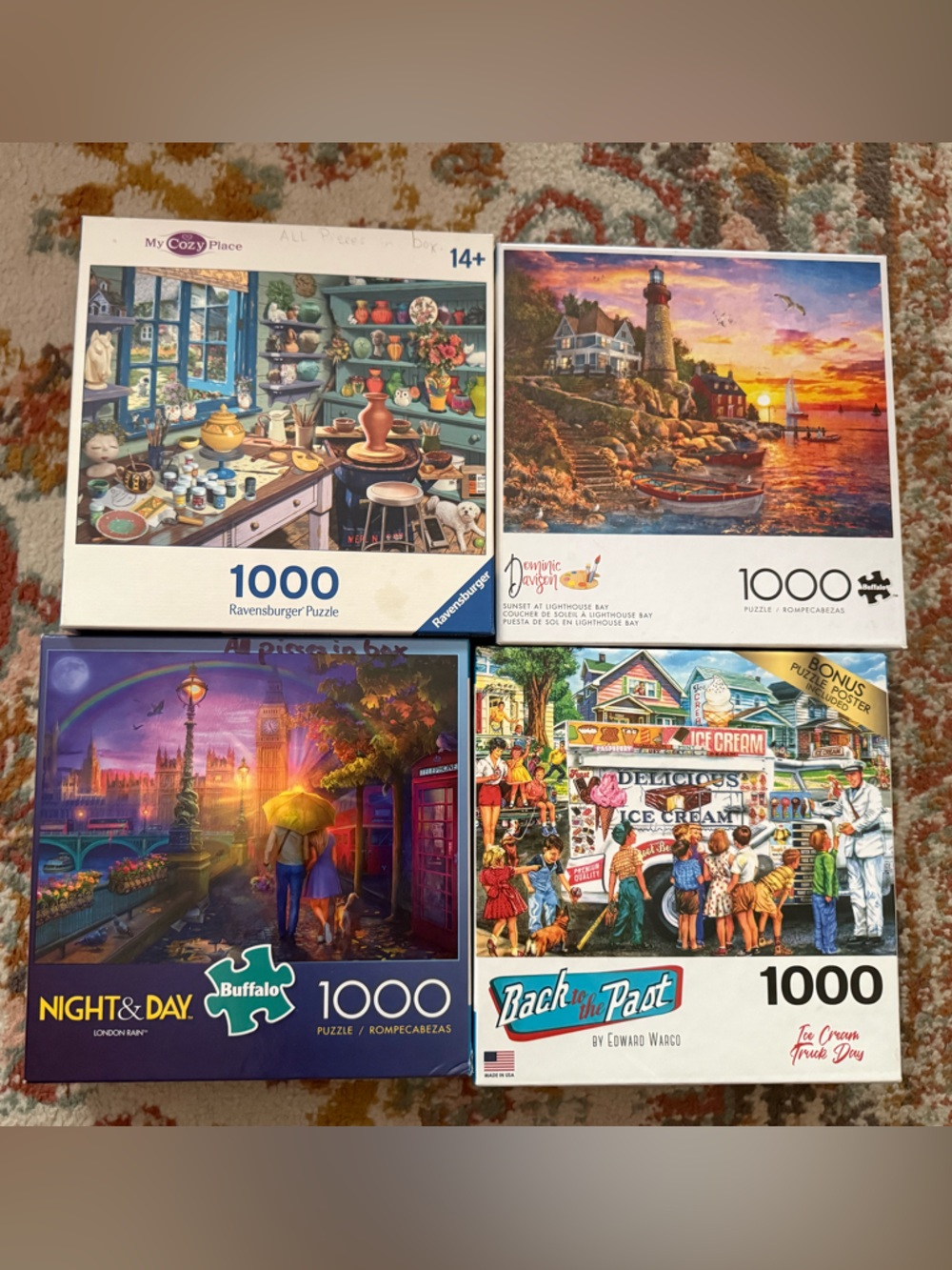 Jigsaw puzzle lot/Ravensburger /Buffalo